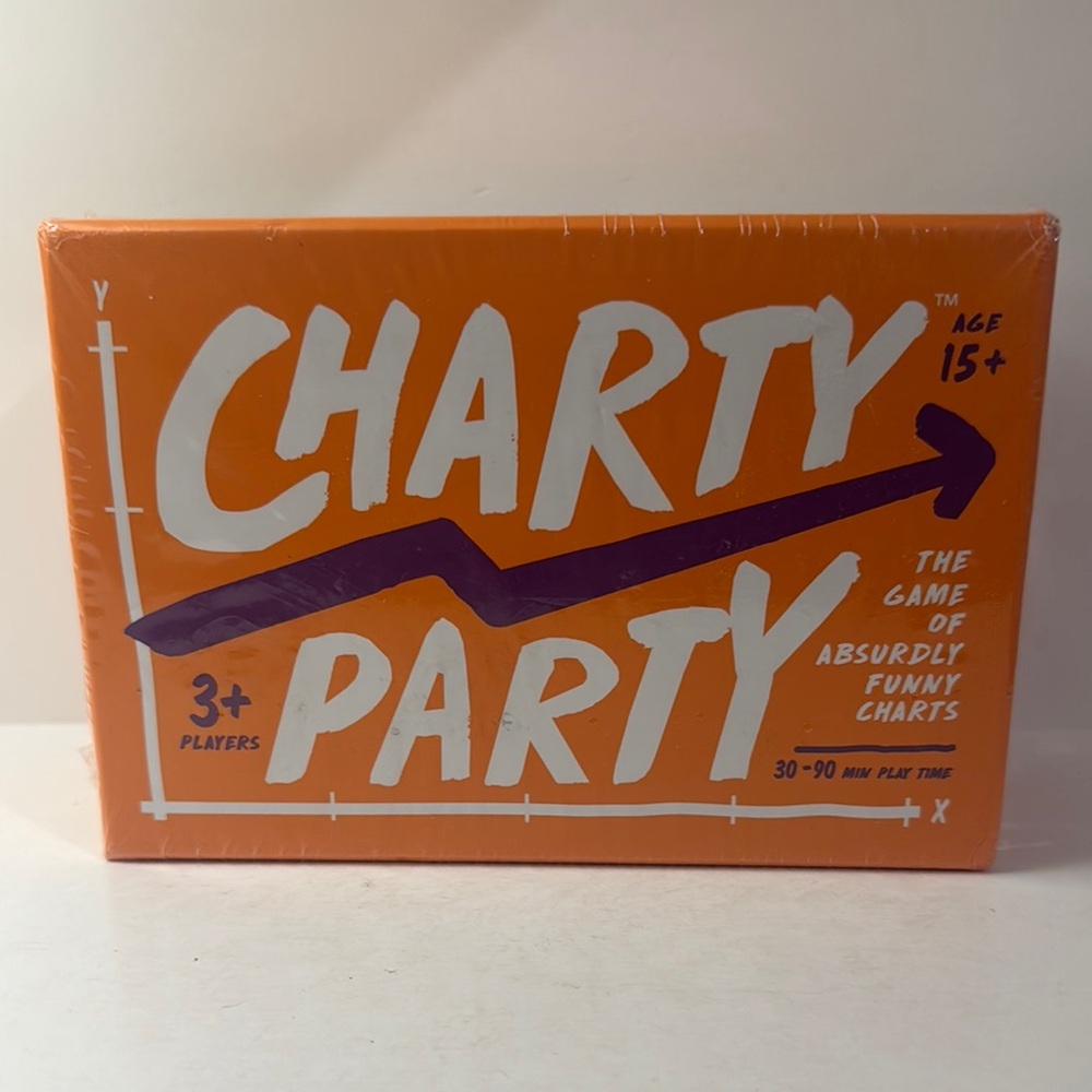 Charty Party The Game of Absurdly Funny Charts Adult Party Game BRAND NEW SEALED